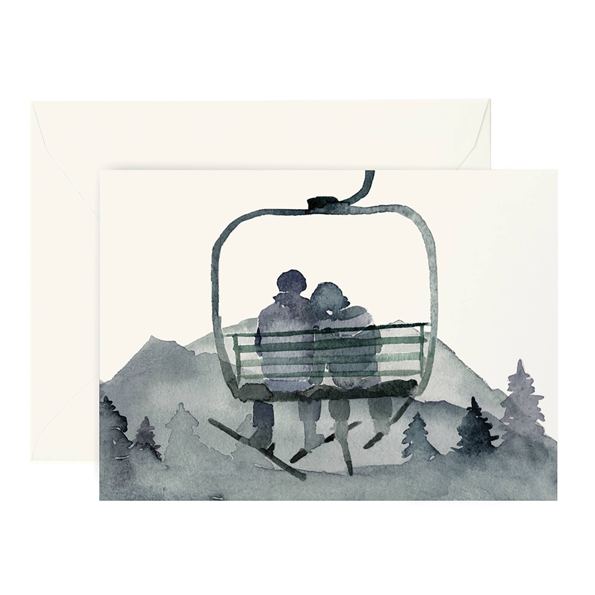 Card: Gondola Love Greeting Card