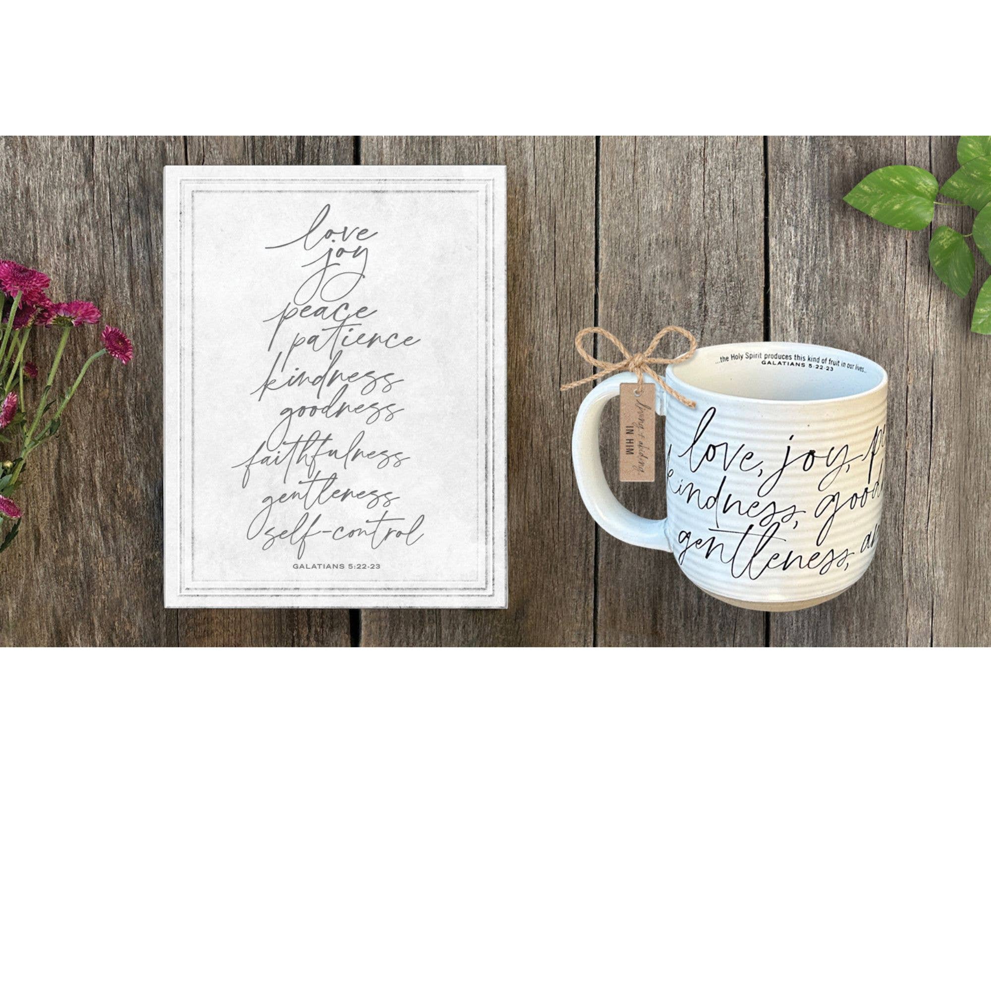 Mug: Fruit Of The Spirit  - Galatians 22-23 (20 oz)