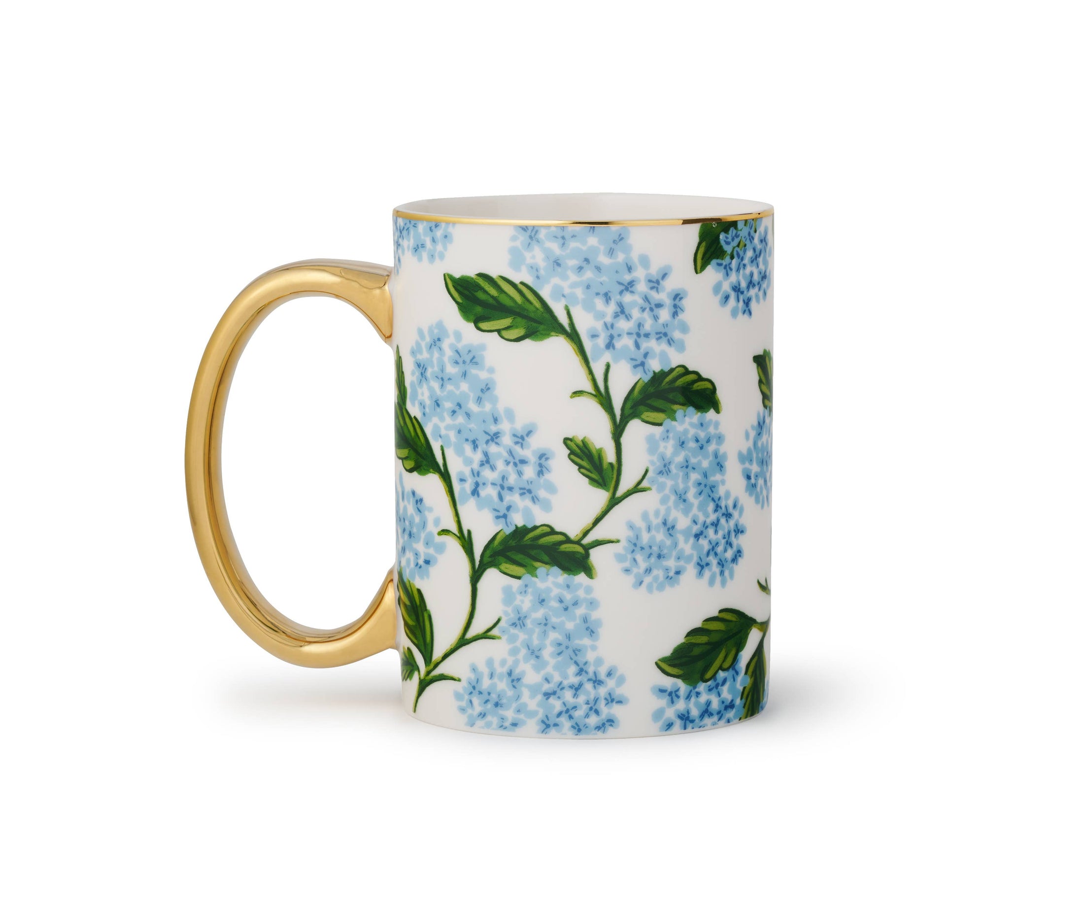 Garden Party: Hydrangea Porcelain Mug