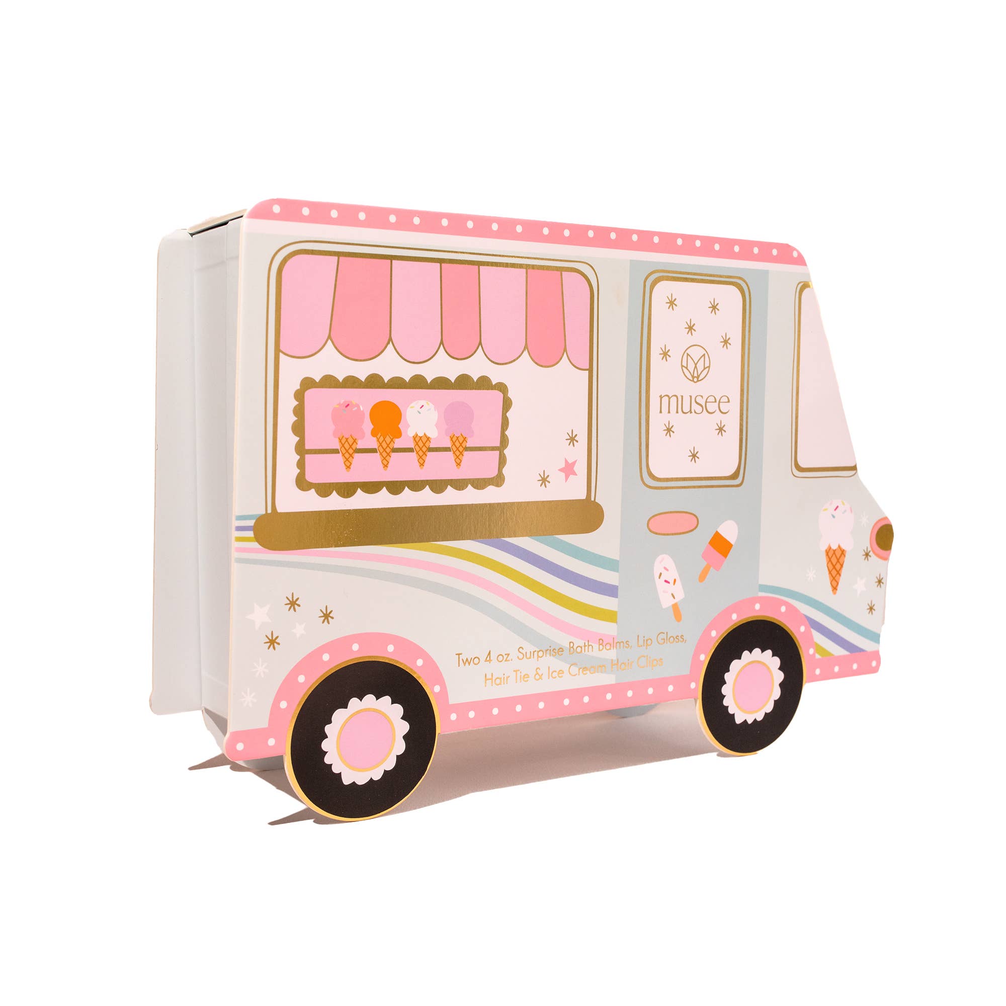 Bath Bomb: Ice Cream Truck Bath Bomb & Accessory Set