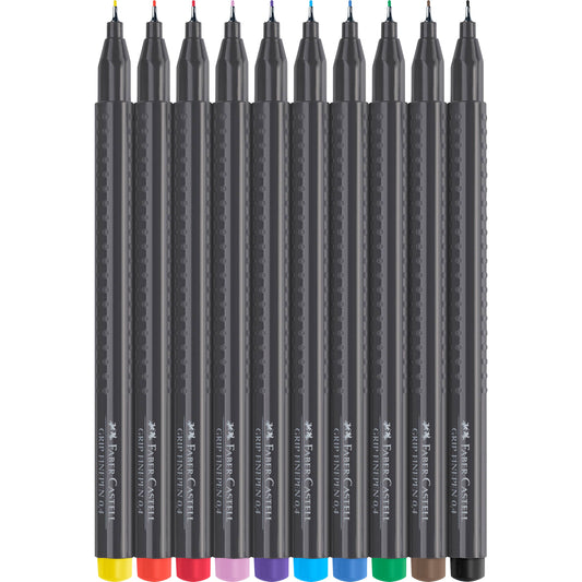 FABER-CASTELL: Grip Fineliner 10ct Set