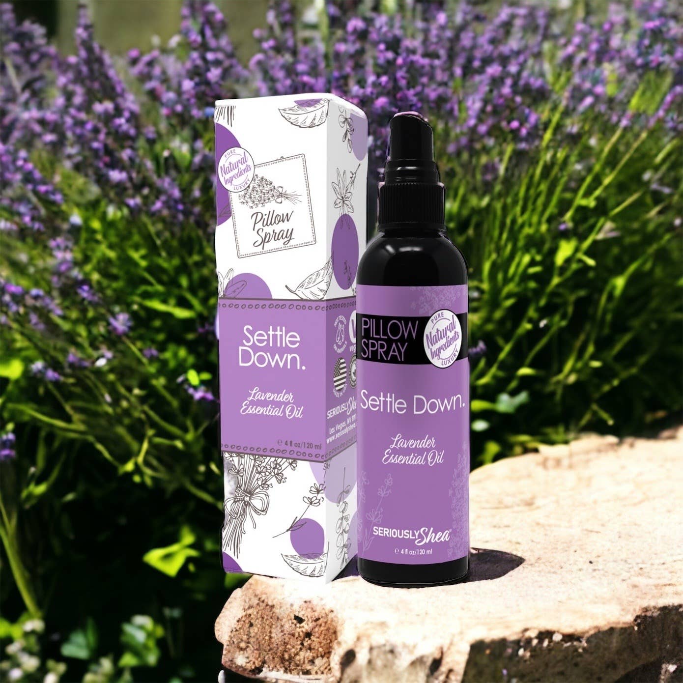 Pillow Spray: Aromatherapy "Settle Down" (Lavender)