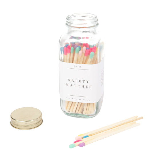 Matches, Multicolor Rainbow Tip - Home Decor & Gifts