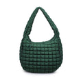 Load image into Gallery viewer, Tote: Revive - Quilted Puffer Nylon Hobo
