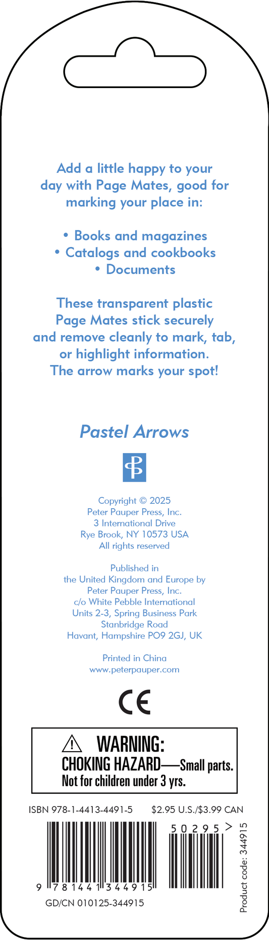 Stationery: Pastel Arrows Page Mates