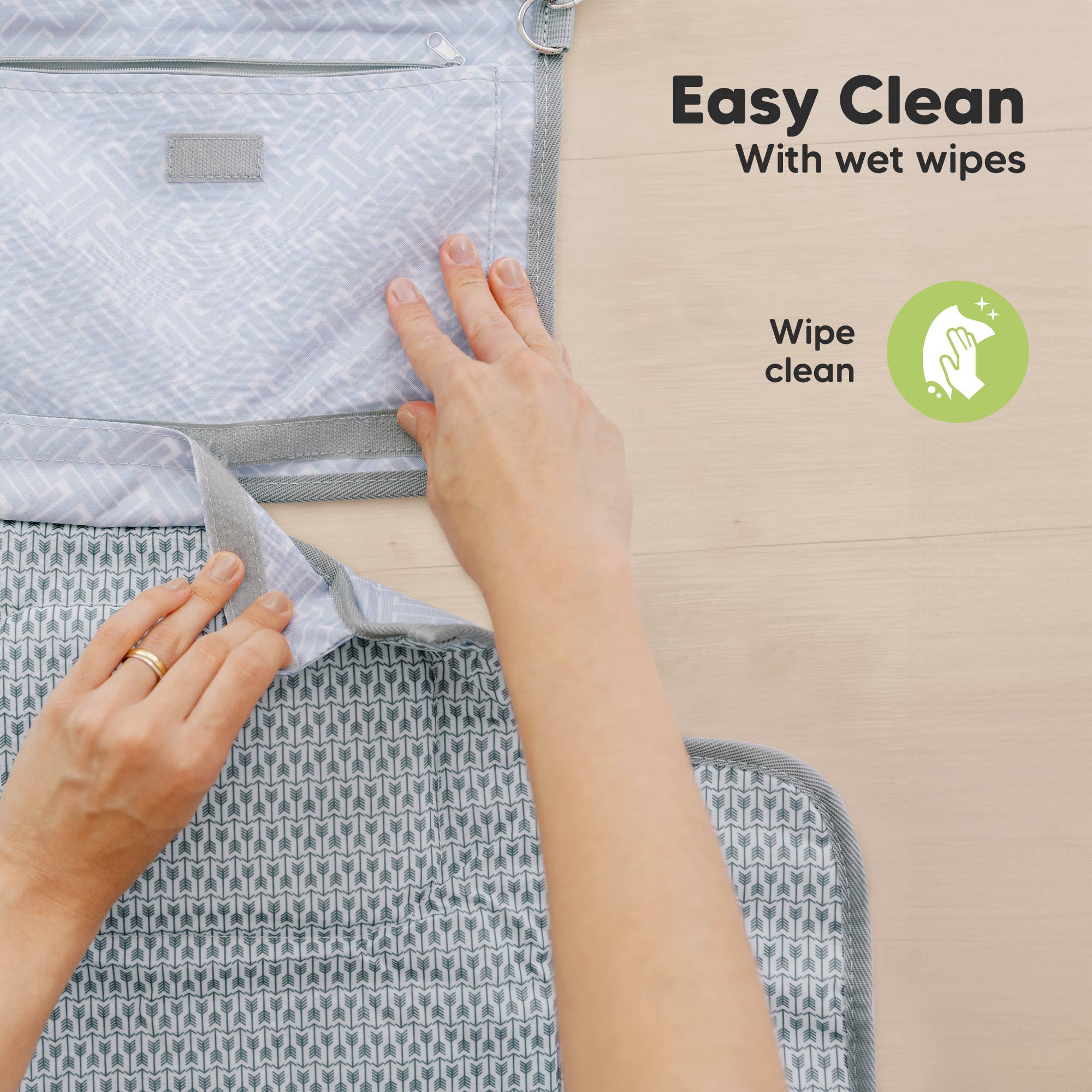 Changing Mat: Ezee Portable Diaper Changing Pad, Foldable
