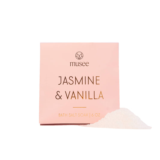 Bath Salts: Jasmine & Vanilla Mini Bath Salt Soak