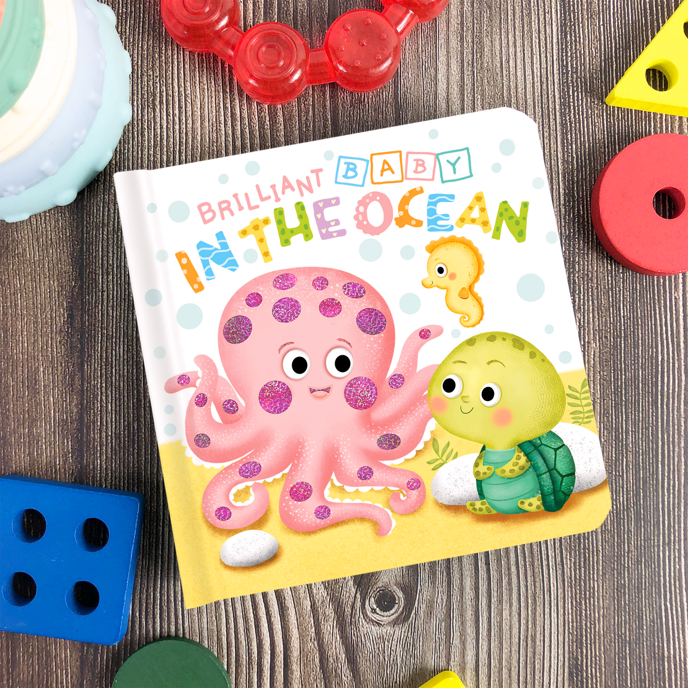 Board Book: Brilliant Baby: In the Ocean  - Children's Touch and Feel and Learn Sensory Book