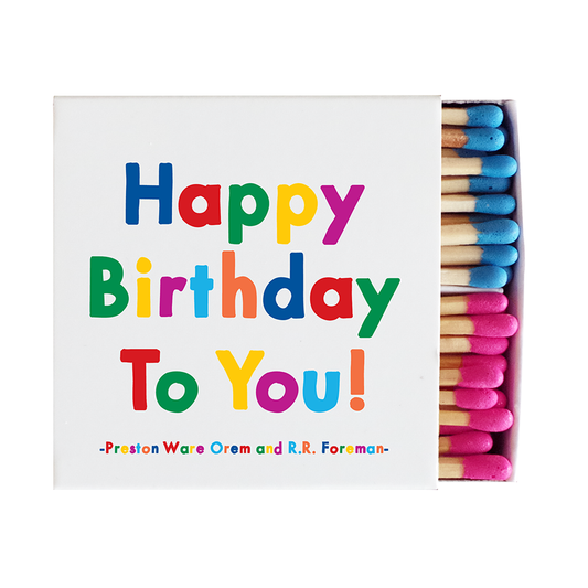 Matchbox: Happy Birthday To You (Orem/Foreman)