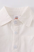 Load image into Gallery viewer, Boy Collared Shirt: White
