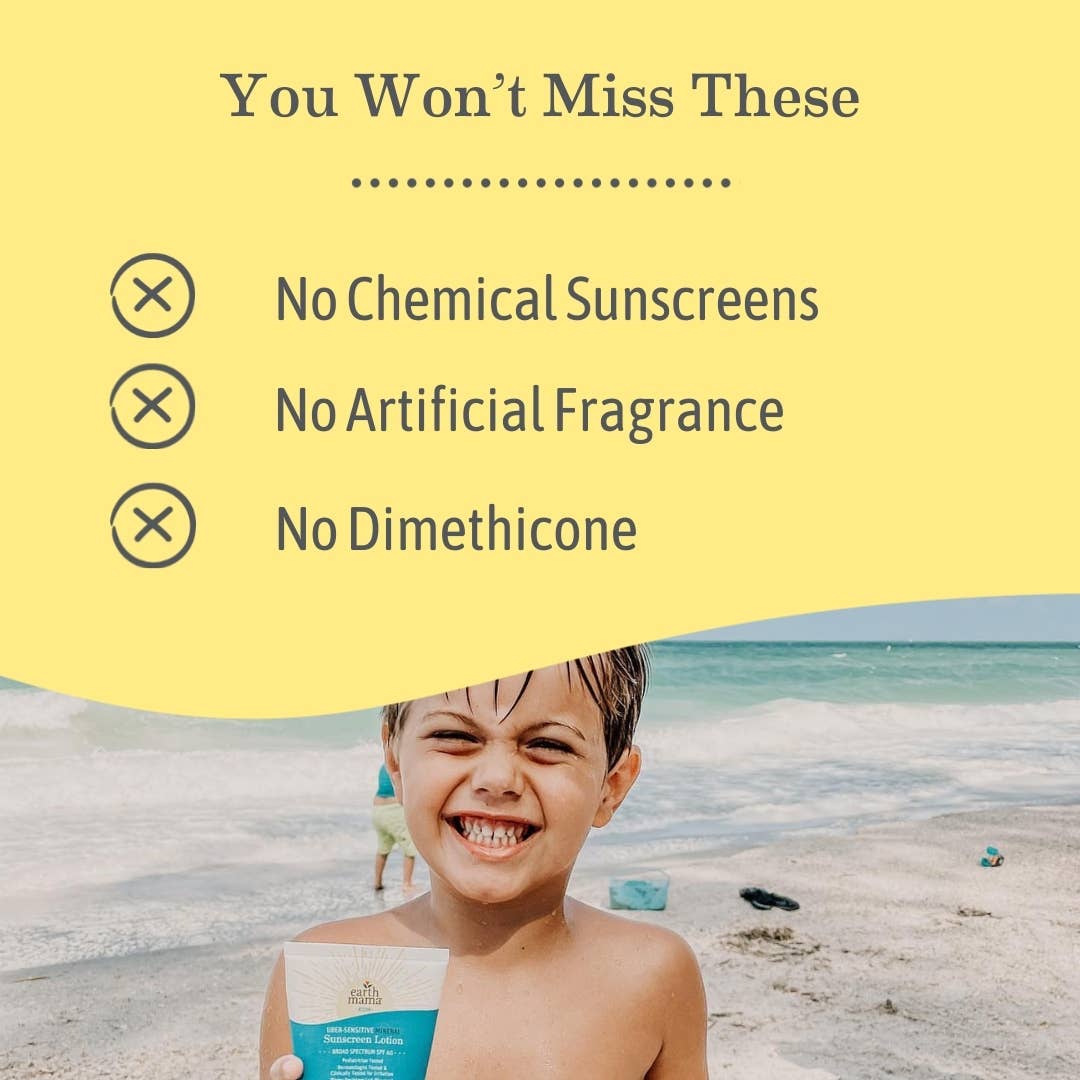 Uber-Sensitive Mineral Sunscreen Lotion - SPF 40