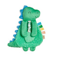 Load image into Gallery viewer, Baby Bundle (Box): Plush Lovey Dino with Silicone Teether + Swaddle
