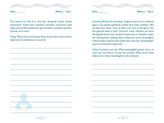 Journal: Gratitude  - 5 Minutes a Day Toward a Meaningful Life