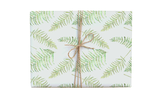 Gift Wrap: Vintage Ferns Gift Wrap Roll