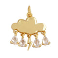 Load image into Gallery viewer, Cloud Charm For Charm Bar & Charm Necklace
