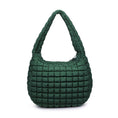 Load image into Gallery viewer, Tote: Revive - Quilted Puffer Nylon Hobo
