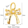 Load image into Gallery viewer, Charm: Mini Bow Style 2 Charm For Charm Bar & Charm Necklaces
