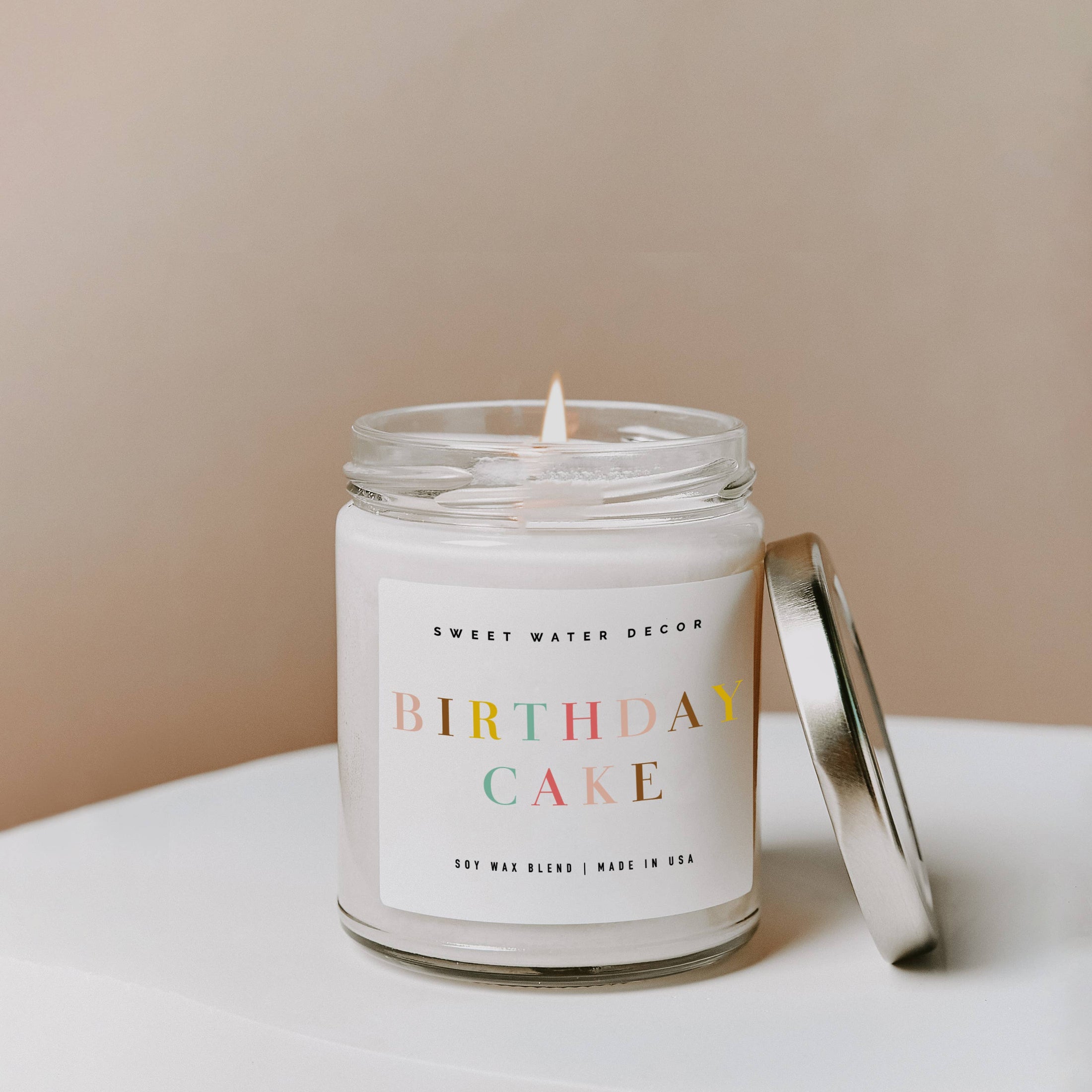 Candle: Birthday Cake Soy Candle (9 oz)