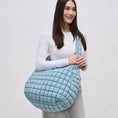 Load image into Gallery viewer, Tote: Revive - Quilted Puffer Nylon Hobo
