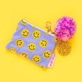 Load image into Gallery viewer, Keychain Pouch - Smiley - Mini
