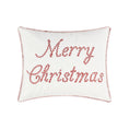 Load image into Gallery viewer, Pillow: Peppermint Plaid Merry Christmas Throw Pillow

