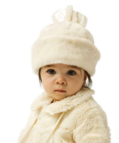 Glad Dreams Fur Coat Set (Beautiful Gift Box) (12-18 mo)