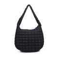 Load image into Gallery viewer, Tote: Revive - Quilted Puffer Nylon Hobo
