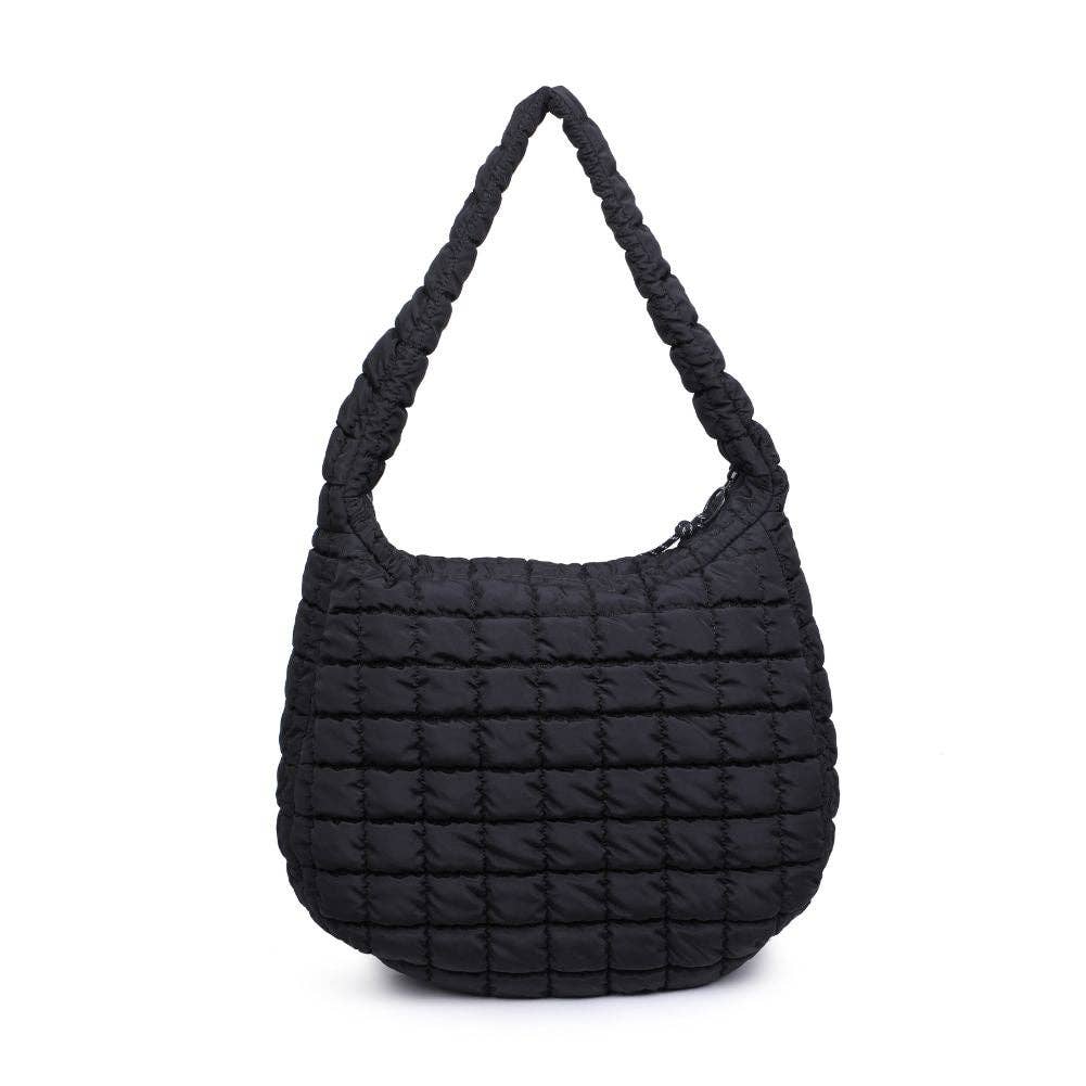 Tote: Revive - Quilted Puffer Nylon Hobo