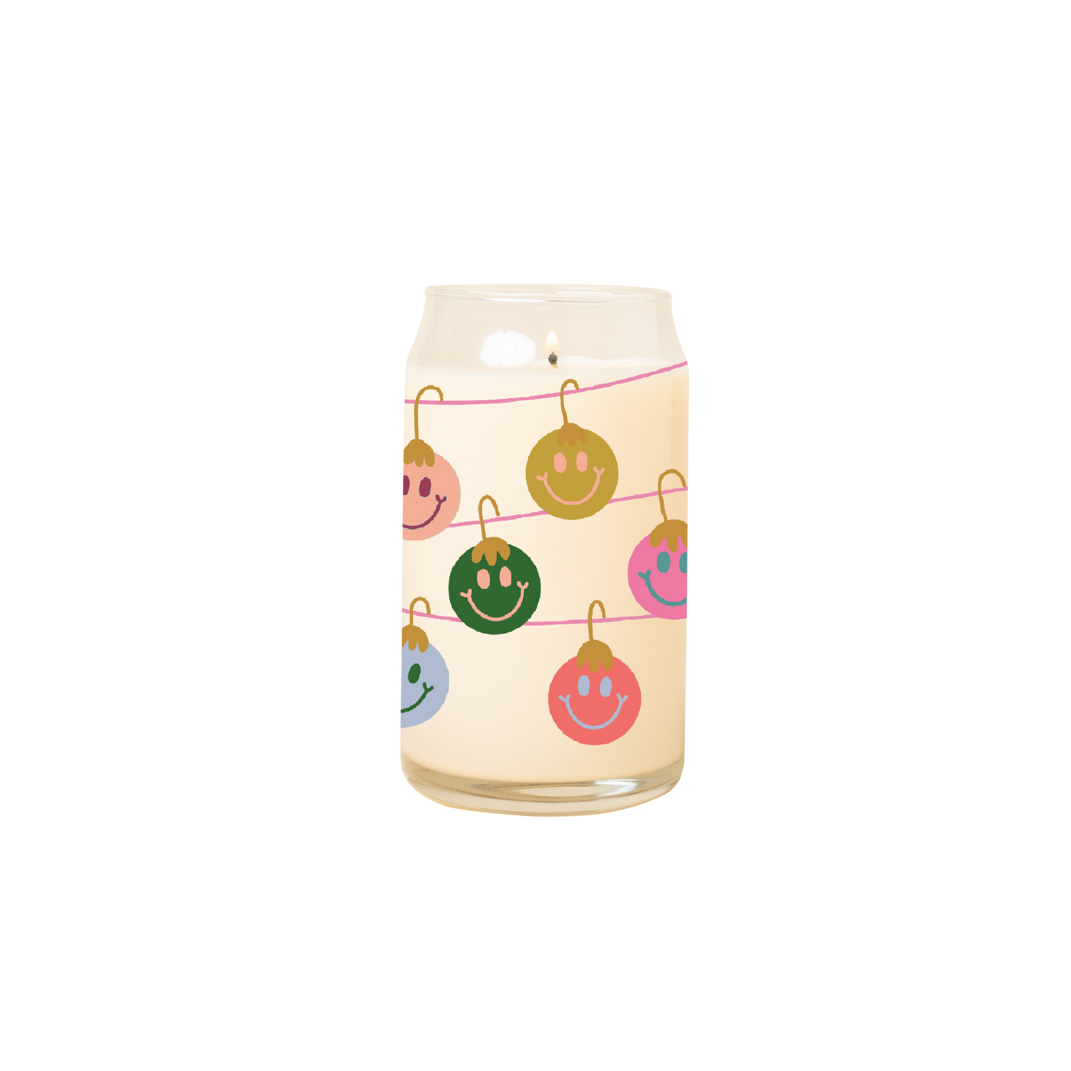 Candle: Holiday Glass Can