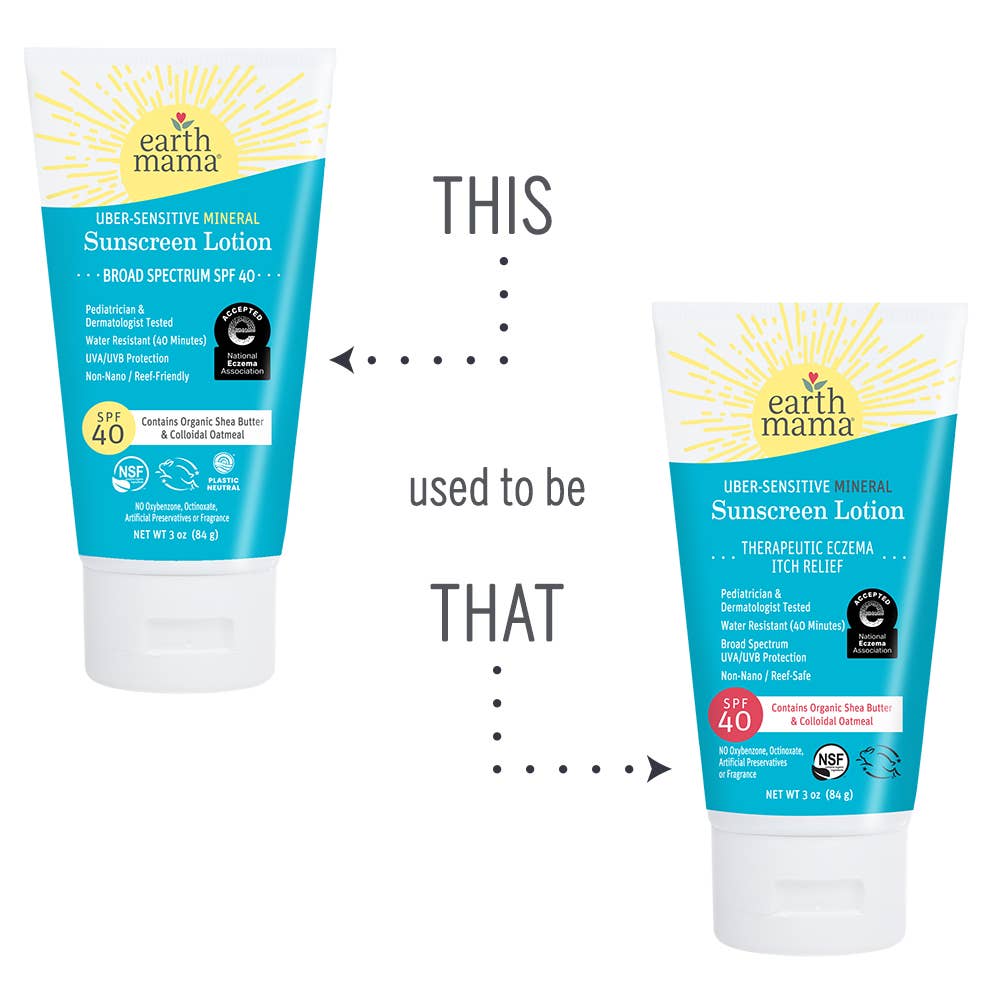 Uber-Sensitive Mineral Sunscreen Lotion - SPF 40