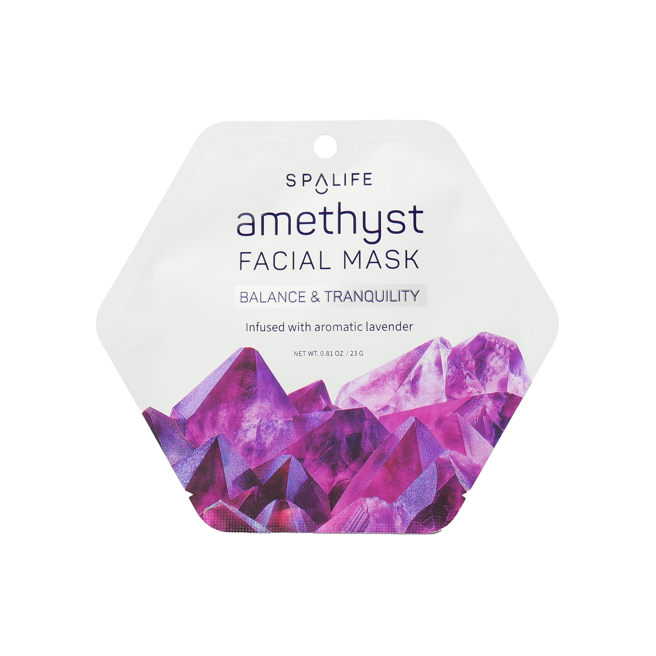 Facial Mask: Tranquil Amethyst Facial Mask With Aromatic Lavender