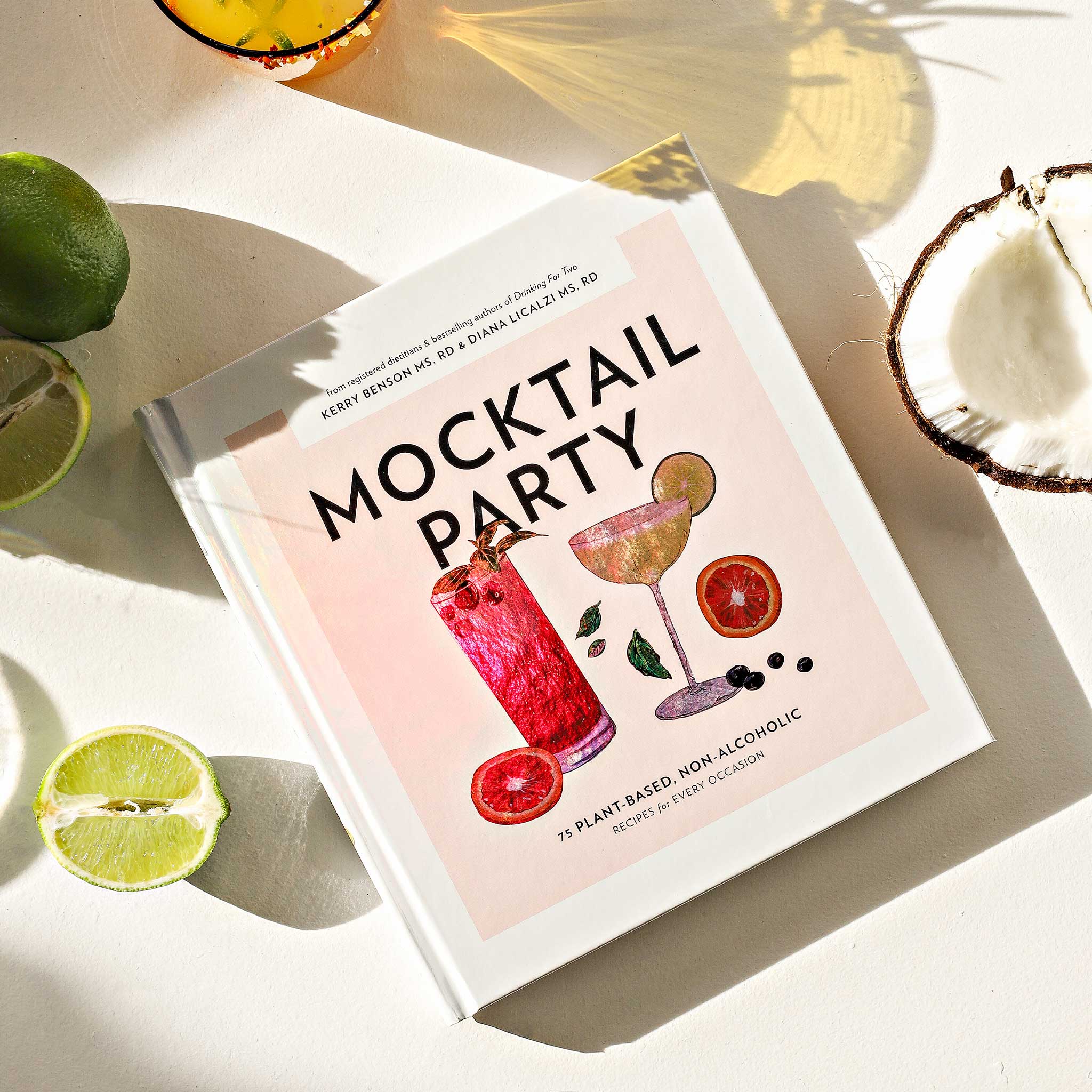 Mocktail Party Book: 75 Plant-Based, Non-Alcoholic Mocktail Recipes