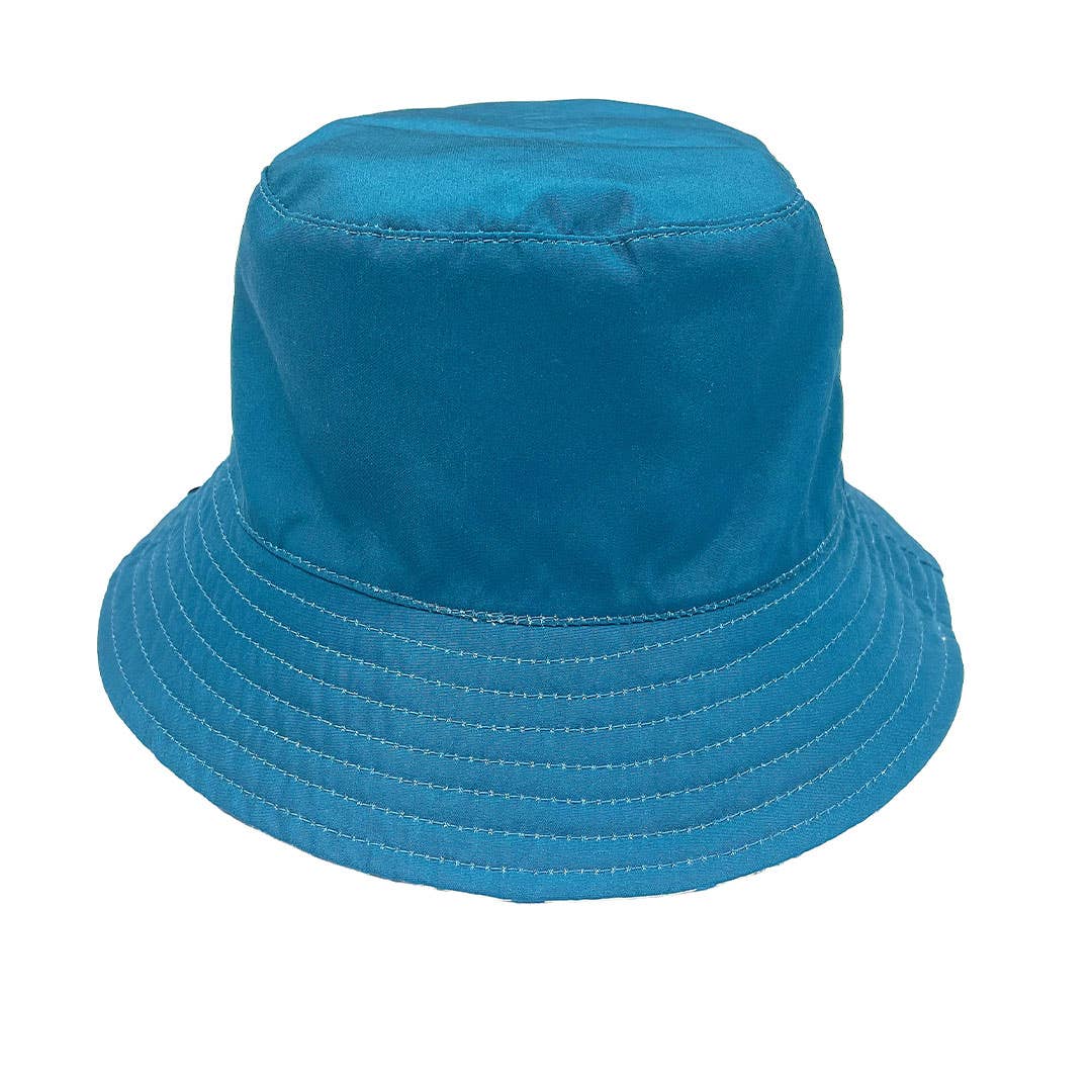 Shark Friends Ocean Blue Reversible Kids Bucket Hat