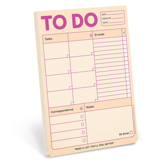 Planner: To Do Notepad (Pastel Orange)