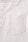 Load image into Gallery viewer, Boy Collared Shirt: White
