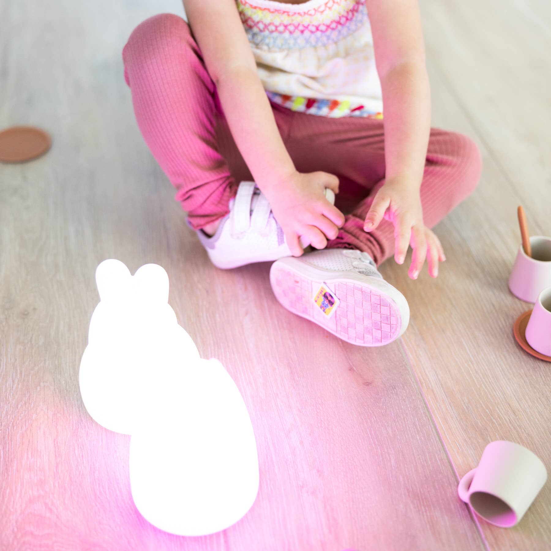 Night Light: Silicone Musical Bunny