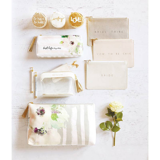 Bridal Pouch - Pearl White