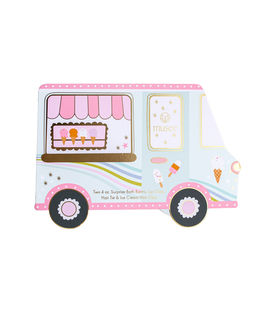 Bath Bomb: Ice Cream Truck Bath Bomb & Accessory Set