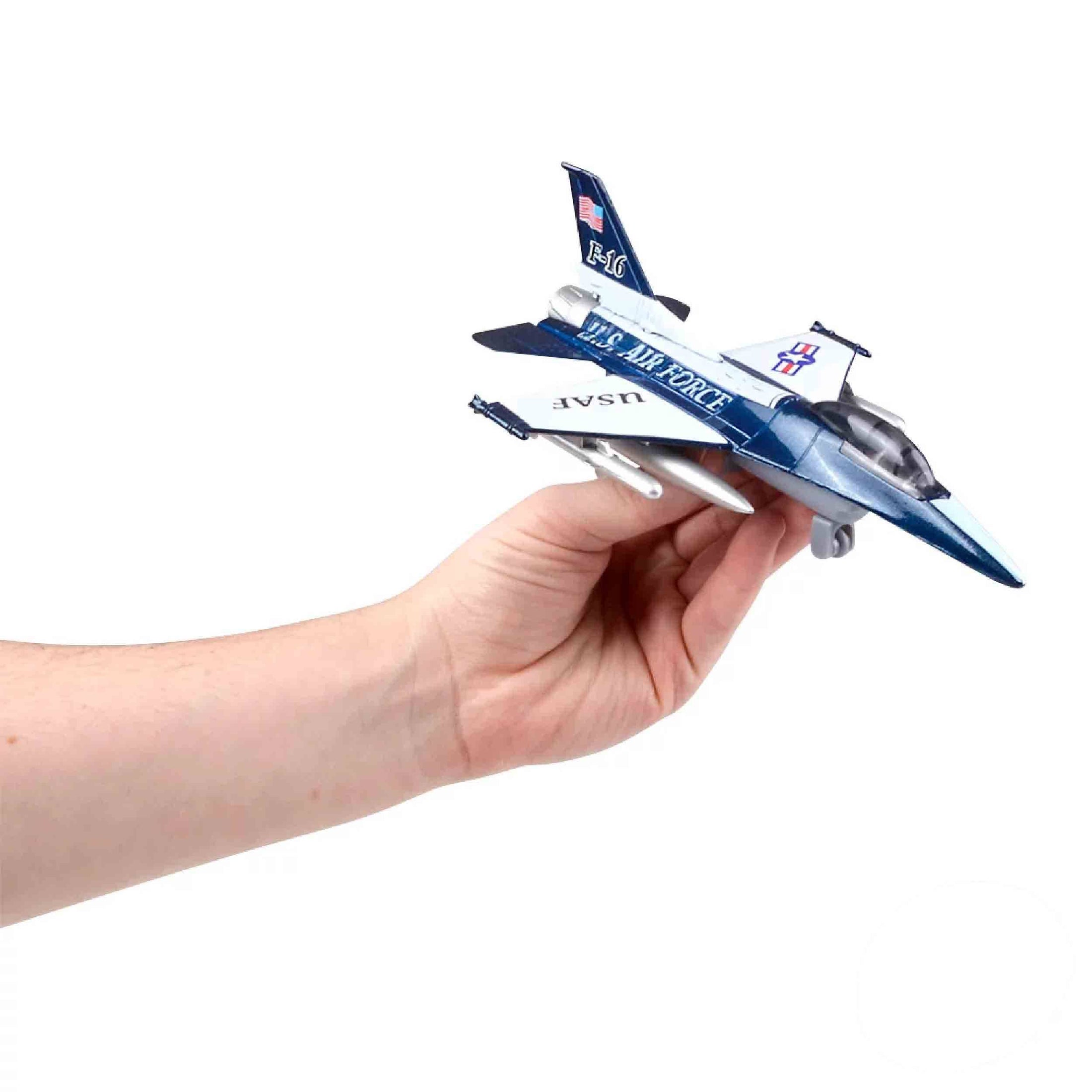 Jet: DieCast Pullback Fighter Jet Toy