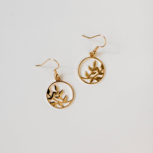 Earrings: Planted