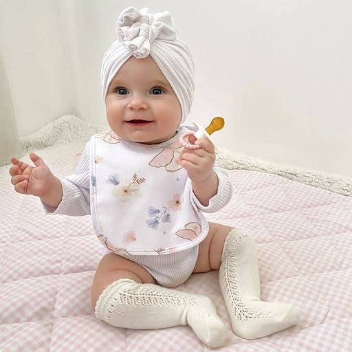 Bib Set: Butterfly/Blush Gingham Bibs