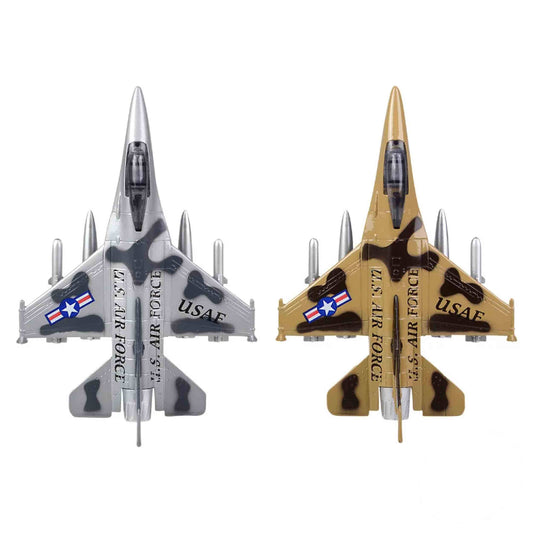 Jet: DieCast Pullback Fighter Jet Toy