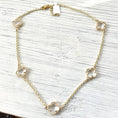 Load image into Gallery viewer, Necklace: Clover Quatrefoil
