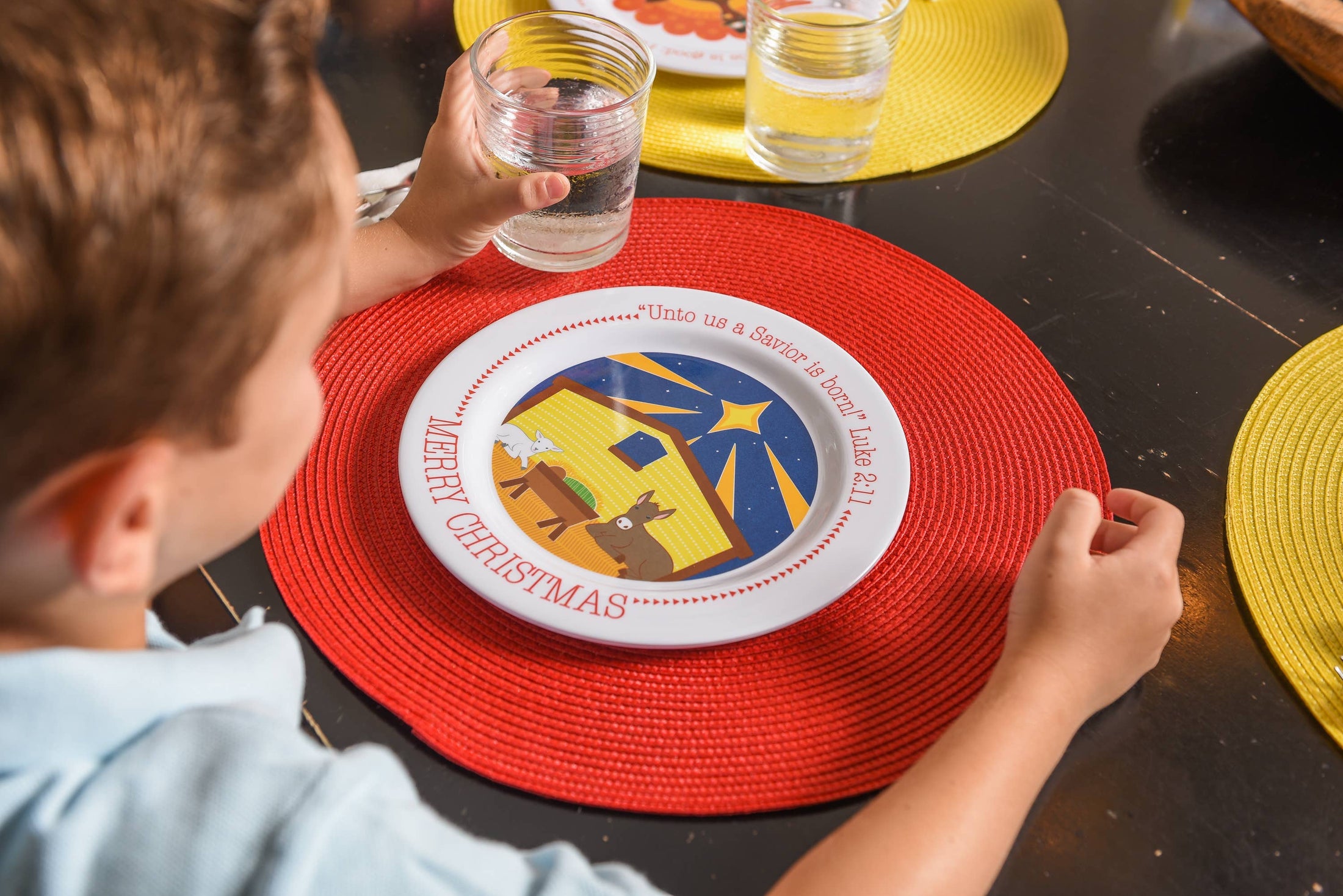 Melamine Holiday Plates for Children