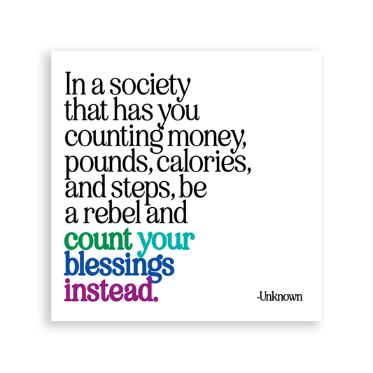 Magnet: Count Blessings (Unknown)