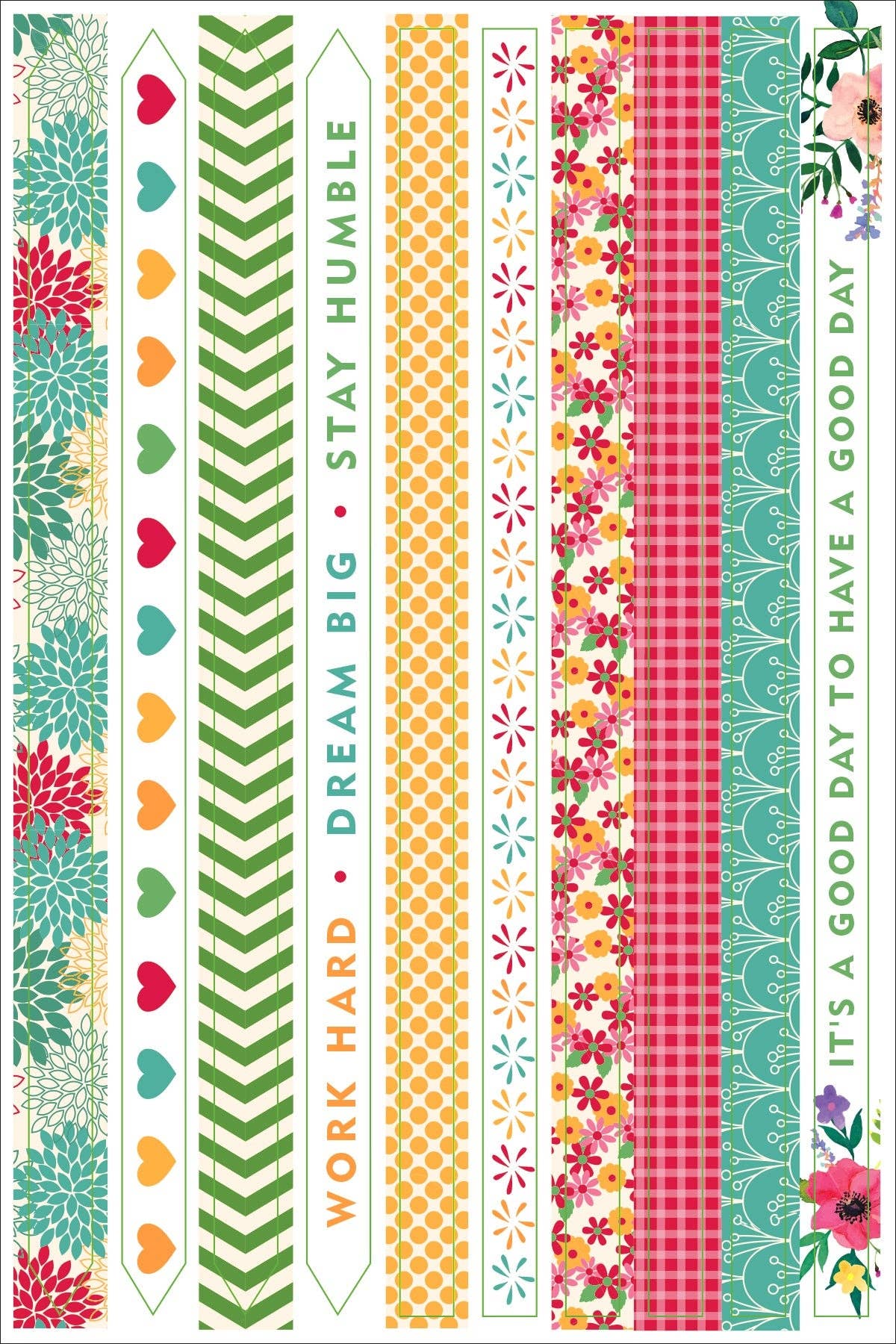 Stickers: Planner Essentials Borders & Frames