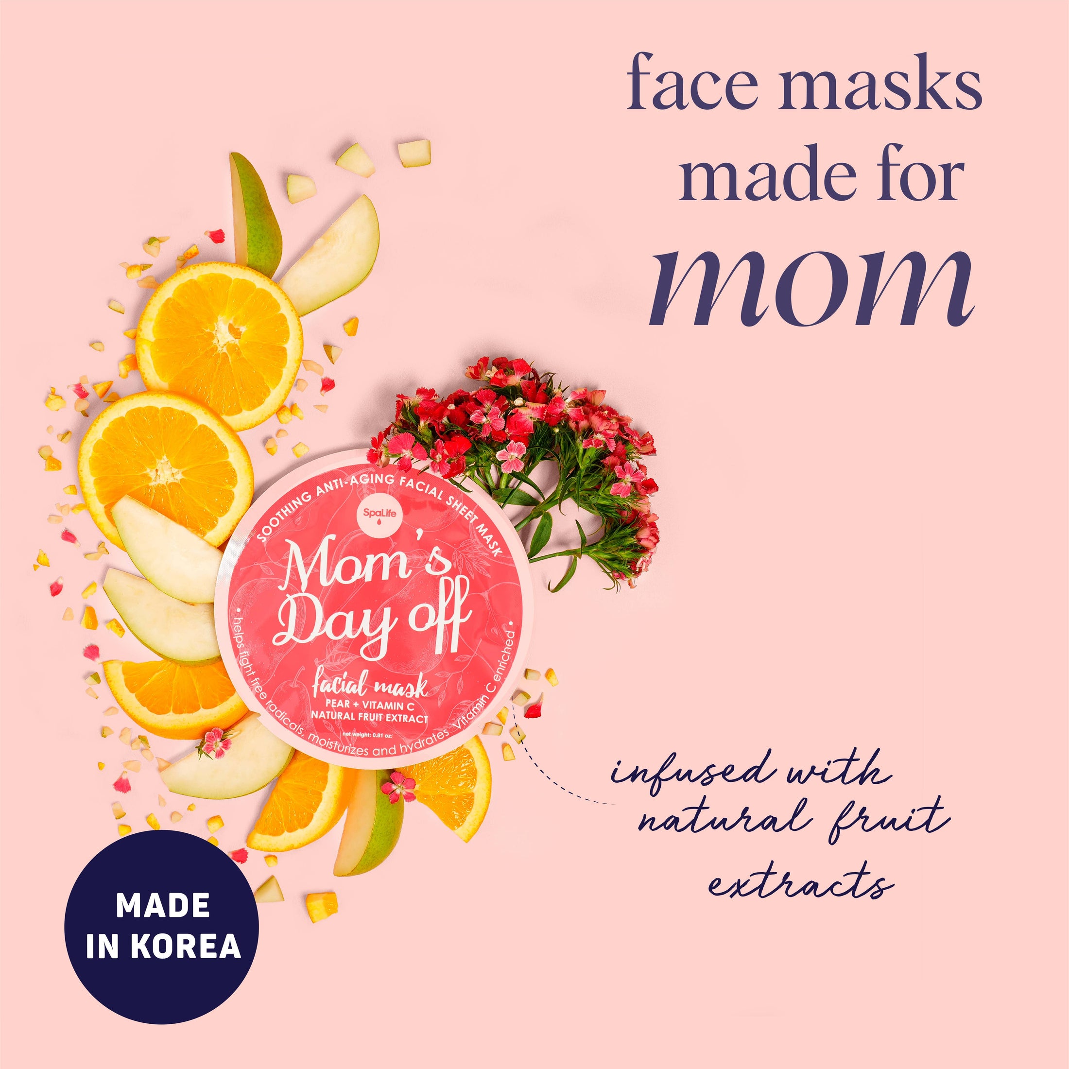 Facial Mask: Mother's Day Rejuvenating & Soothing Facial Set of 2
