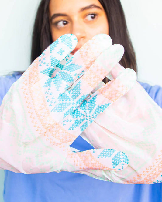 Hand Gloves: Moisture Mittens Smoothing Hand Gloves