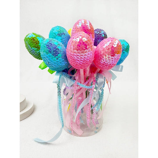 Easter Basket Filler: Sequin Easter Egg Pen