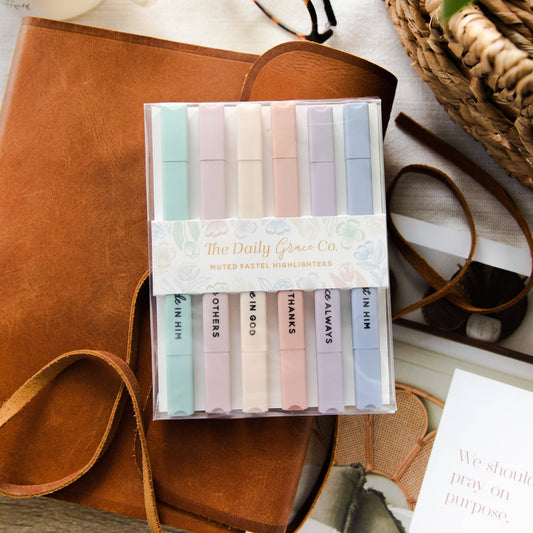 Highlighters: Muted Pastel Highlighters